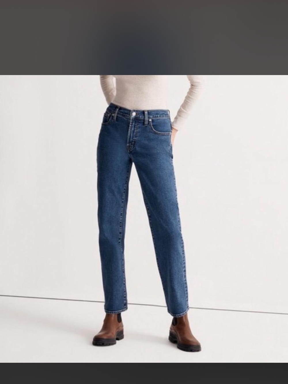 Madewell Dark Blue Women’s the perfect vintage Jeans